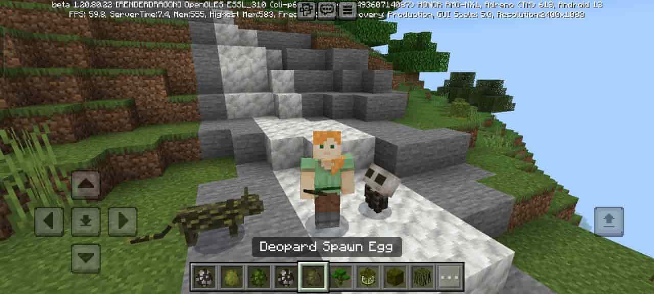 Mobs for Mod Great Mythical Biomes for Minecraft PE