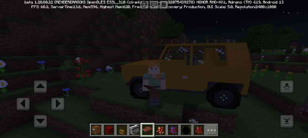 Car for Mod Apocalypse-Experiment 8 for Minecraft PE