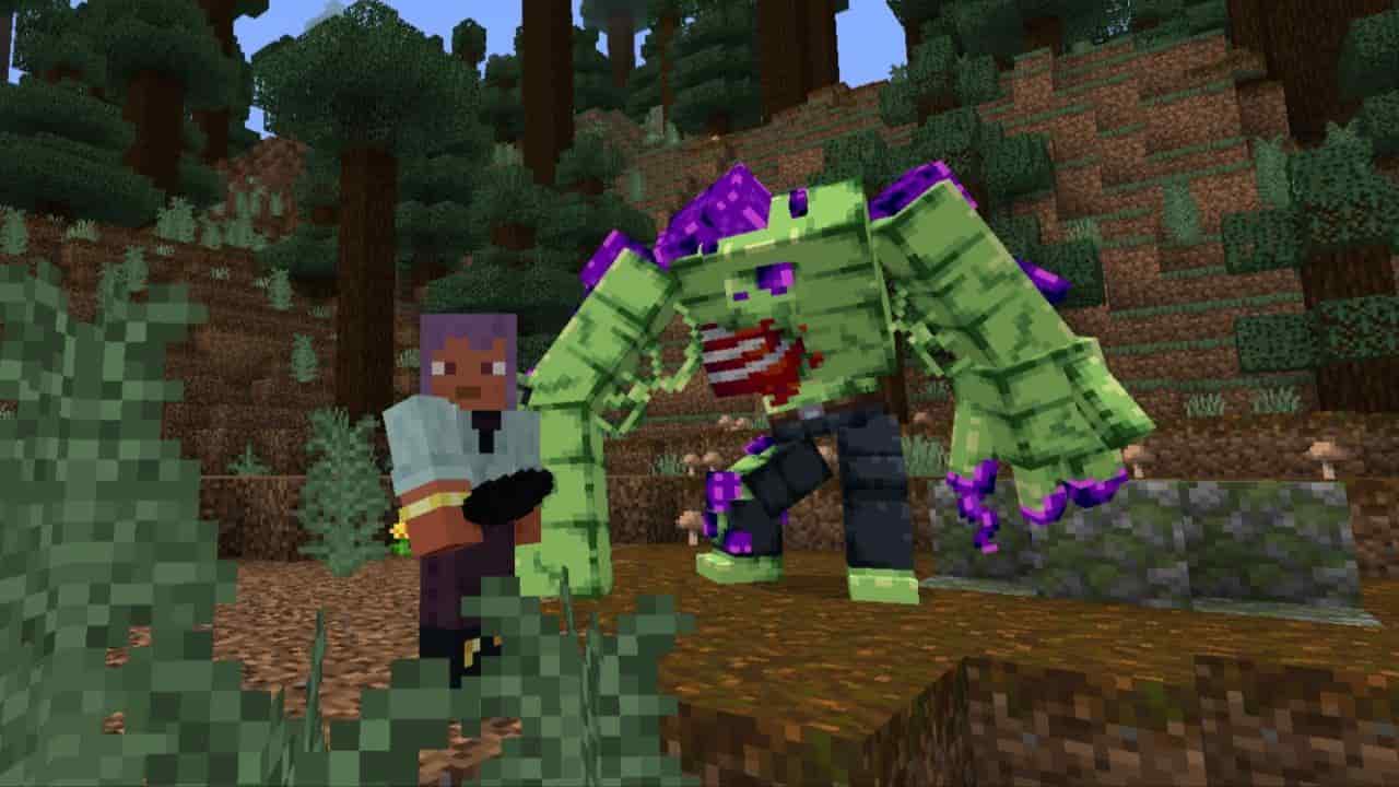 Download Mod Zombie Boss for Minecraft PE