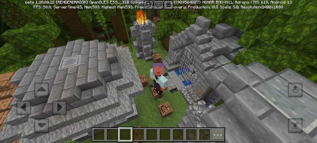 Start for Map Escape From The Jungle for Minecraft PE