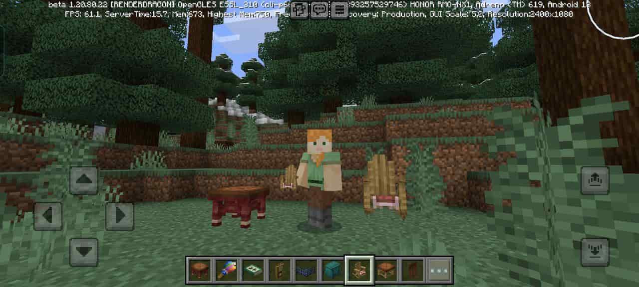 Variants for FurniDeco Mod for Minecraft PE