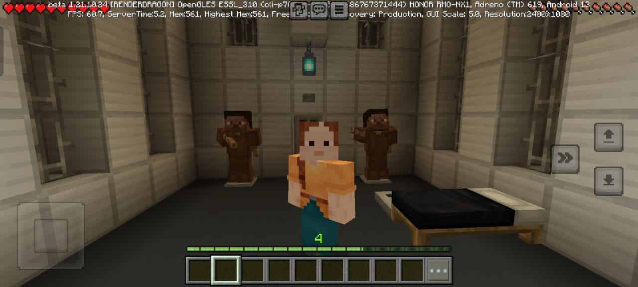 Start for Prisionbreack Map for Minecraft PE