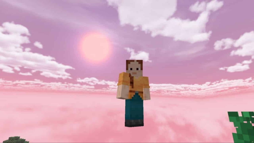 Download Pink Sky Texture for Minecraft PE