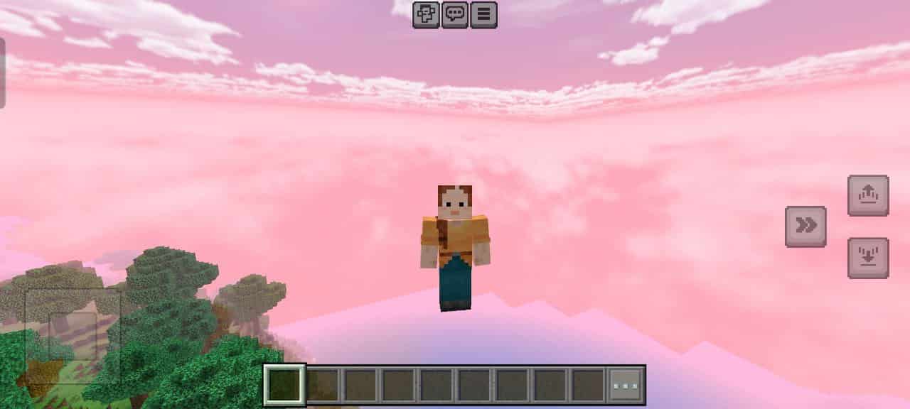 View for Pink Sky Texture for Minecraft PE