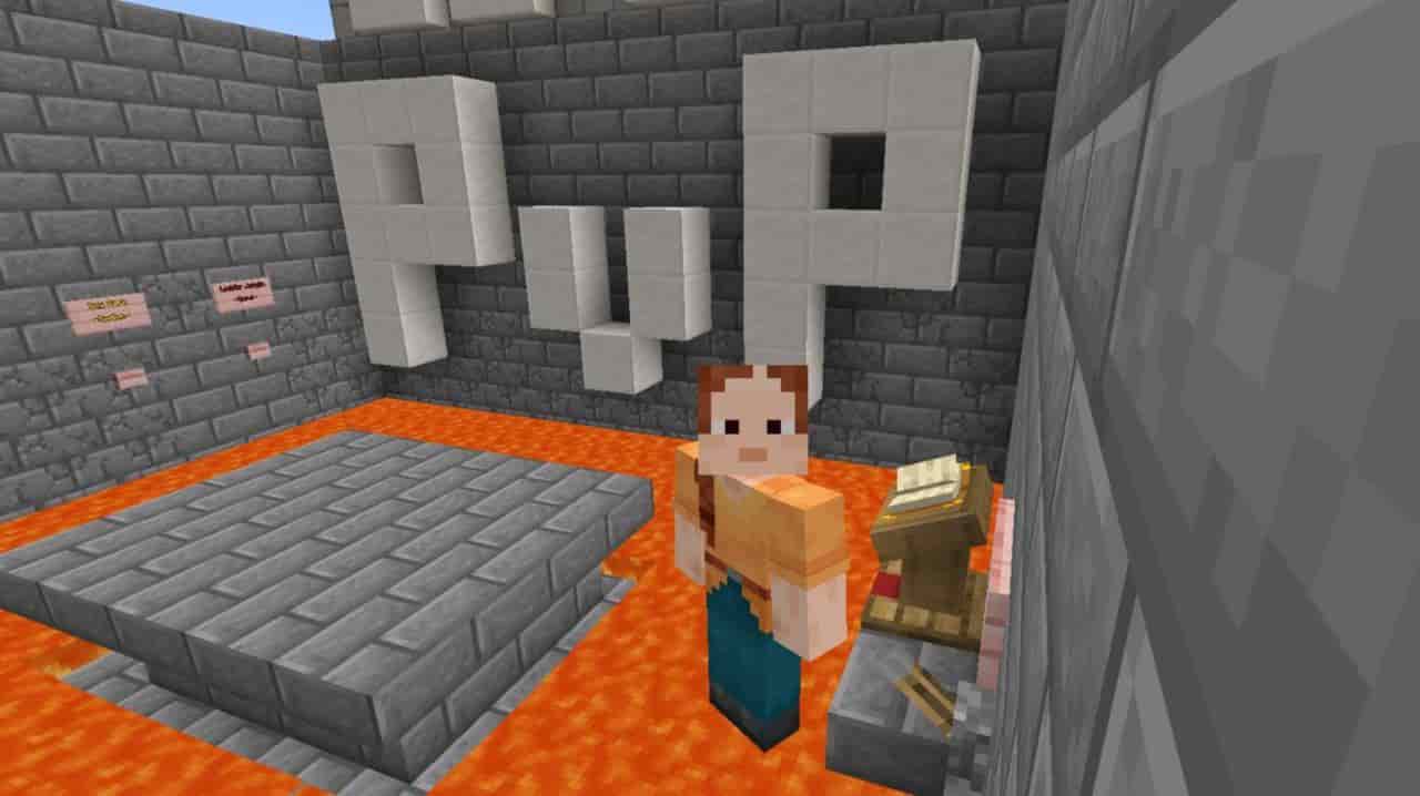 Download The Floor is Lava PVP Map for Minecraft PE