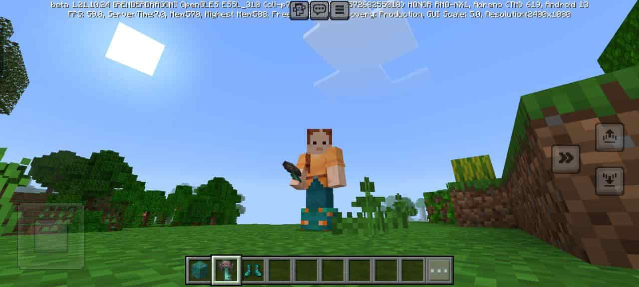 Blocks for Fungus Boots Mod for Minecraft PE