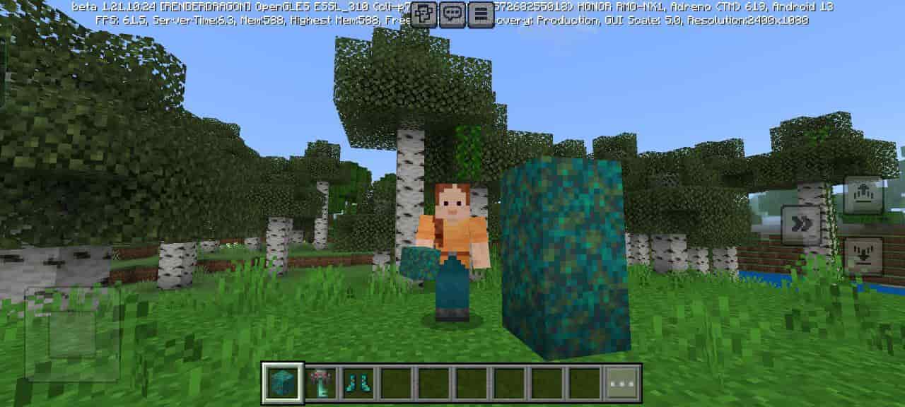 Blocks for Fungus Boots Mod for Minecraft PE