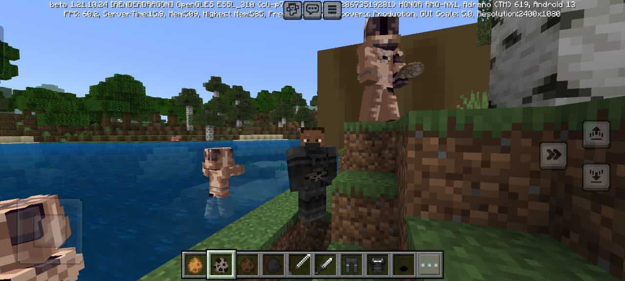 Heroes for Dune Mod for Minecraft PE