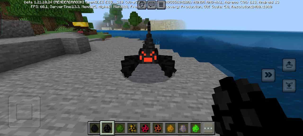 Mob for Insects Mod for Minecraft PE