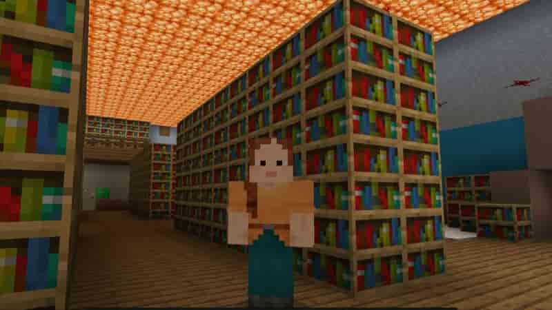 Download Library Escape Map for Minecraft PE