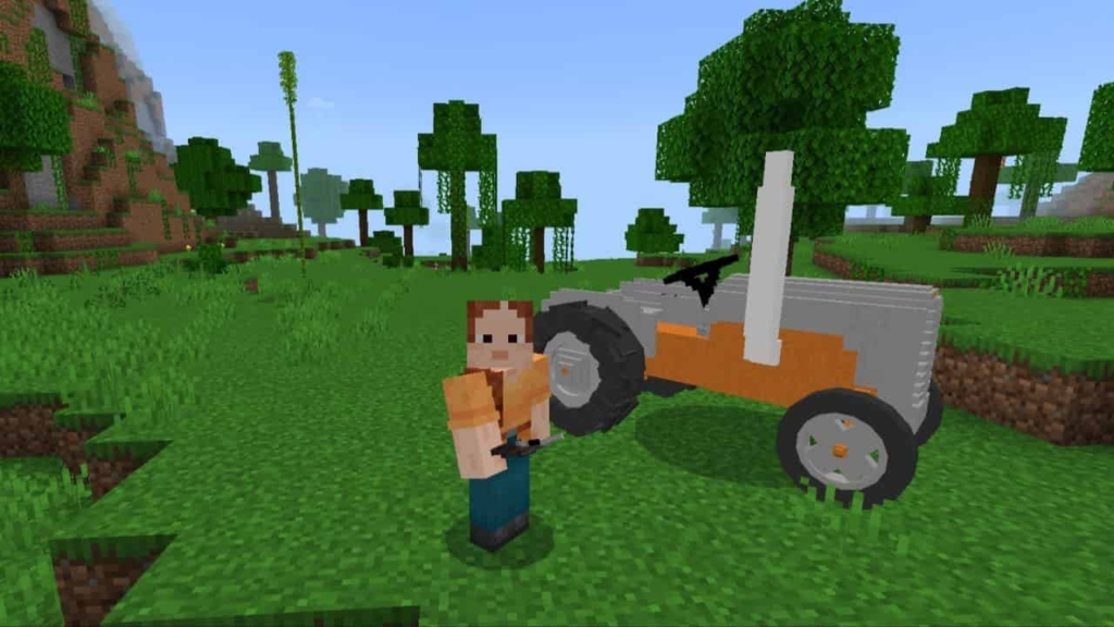 Download Tractors Mod for Minecraft PE