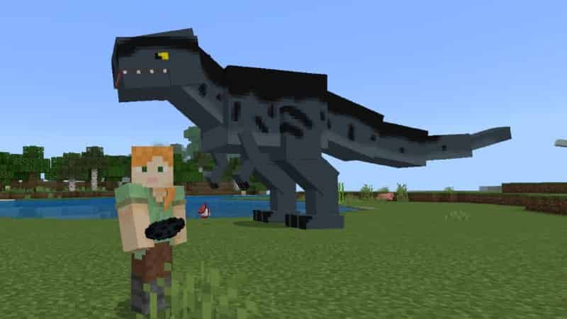 Download Mod 4 Big Dinosaurs for Minecraft PE