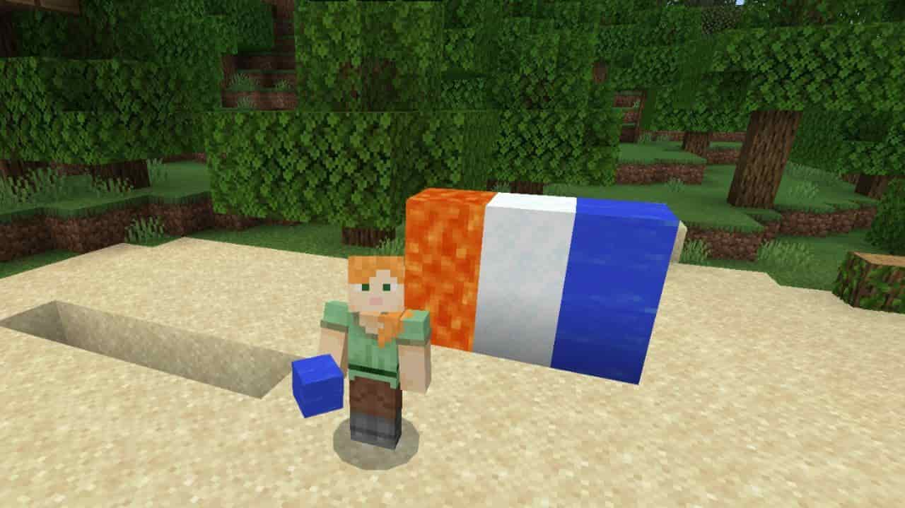 Download Mod Fake Liquid Blocks for Minecraft PE