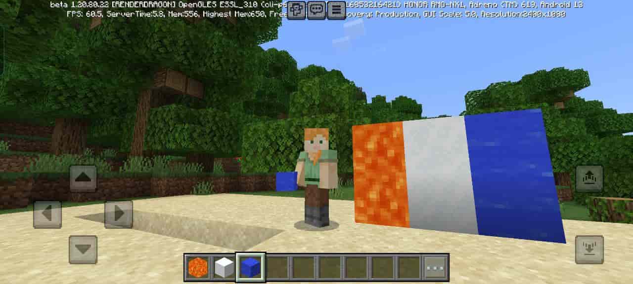 View for Mod Fake Liquid Blocks for Minecraft PE