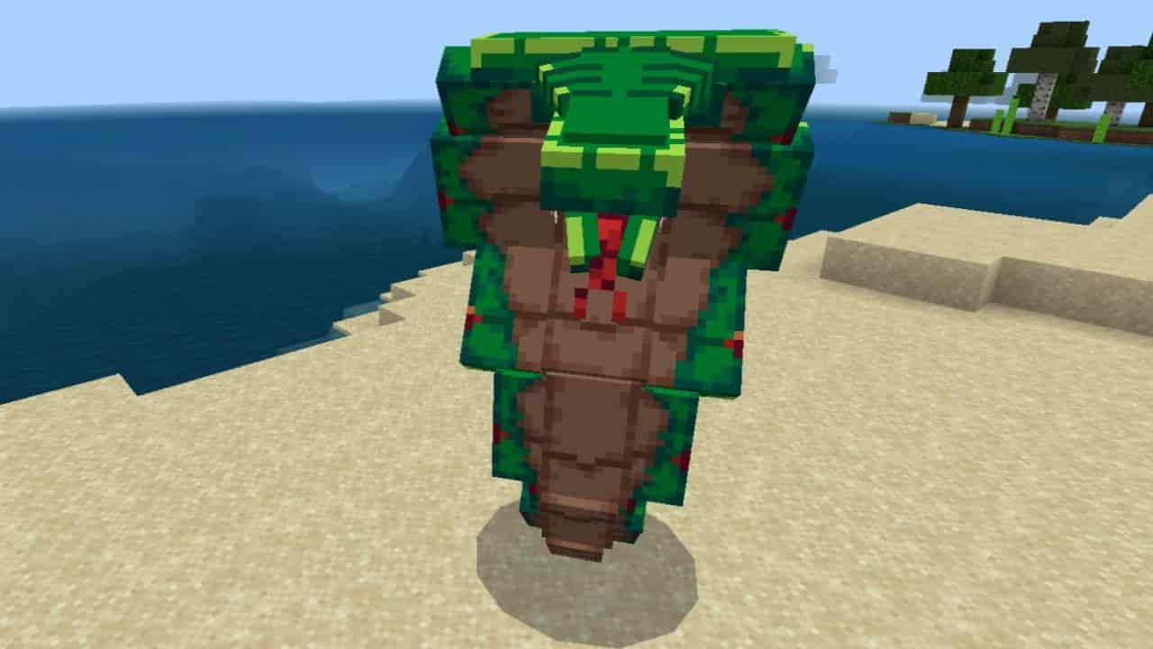 Download Mod Snake Boss for Minecraft PE