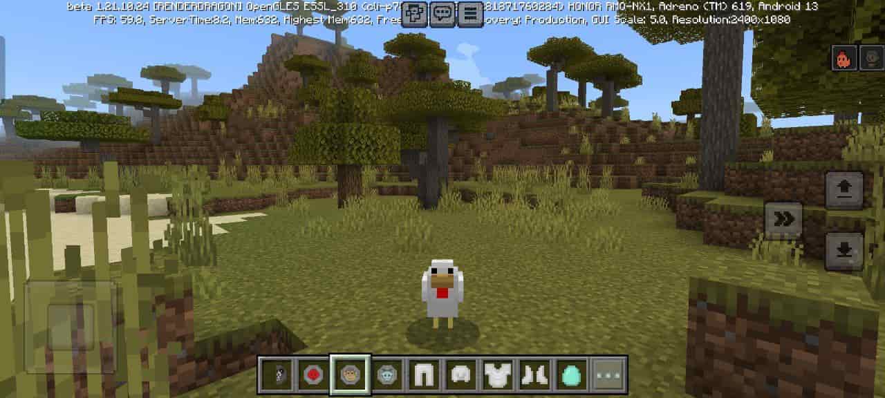 Hen for Old Talismans Mod for Minecraft PE