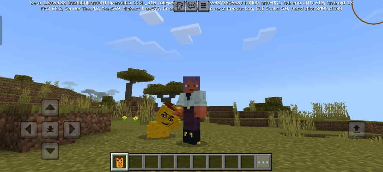 View for Stand Cowboy Mod for Minecraft PE