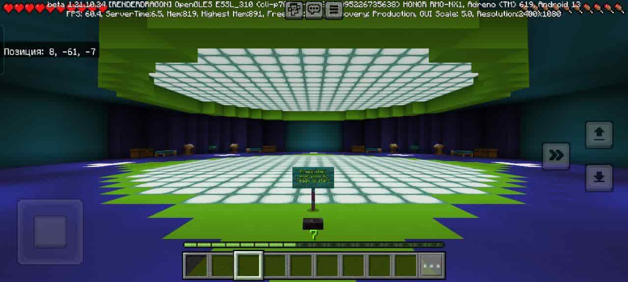 Start for Crystal Lotus Hunt for Minecraft PE