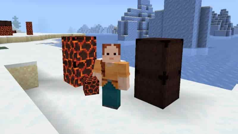 Download Lava Sponges mod for Minecraft PE