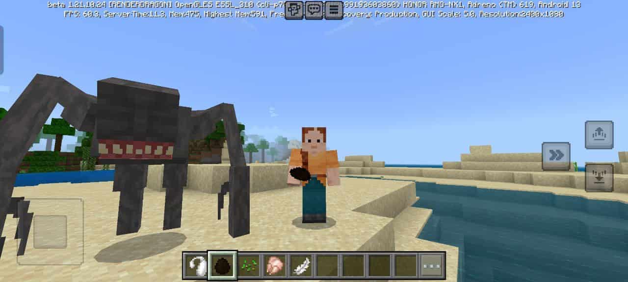 View for Quiet Place Mod for Minecraft PE