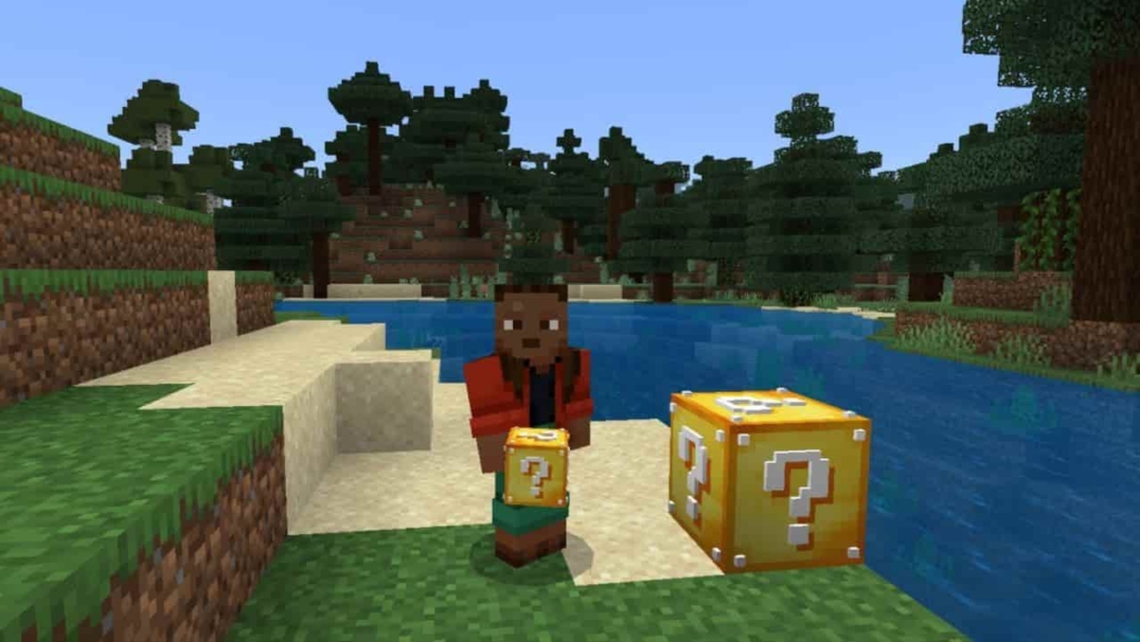 Download Realistic Lucky Block Mod for Minecraft PE