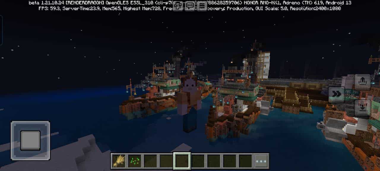 Location for Pirates Region Map for Minecraft PE