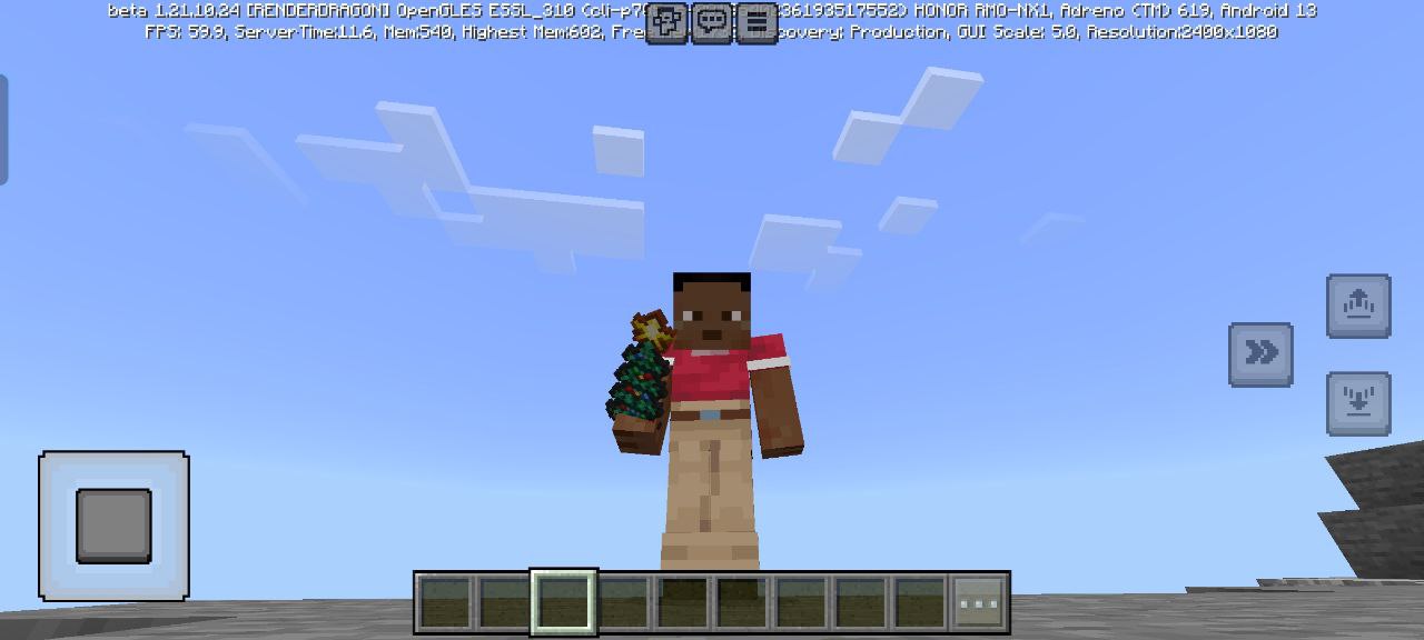 Tree Christmas Sword Mod for Minecraft PE